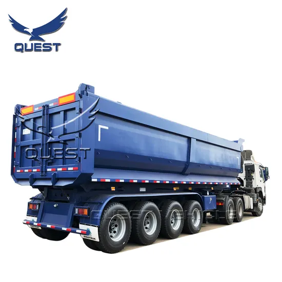 80 Tons 4 Axles Dump Semi