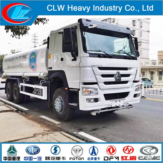 Dongfeng 4*2 Truck 190HP Water Tank Truck for Sale