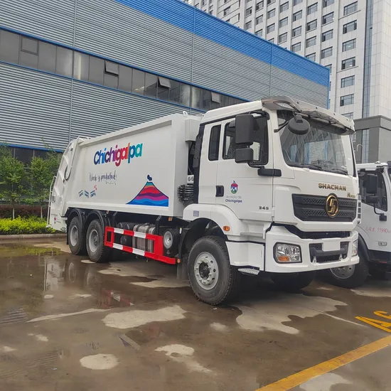 Shacman 6X4 20cbm Garbage Truck Garbage Compactor Truck with Rear Loader for Sale 