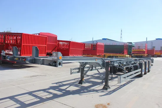 Versatile Cargo Timber Transport Full Trailer with Draw Bar for Large Loads 