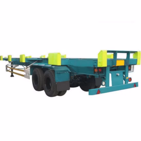Container Skeleton Shipping Container Chassis Truck Semi Trailer