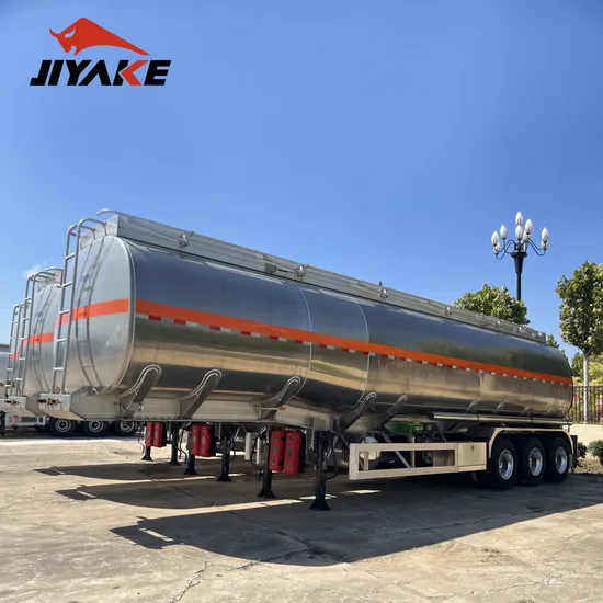 Liquid Asphalt Bitumen Sinotruk Tank Container Truck Semi Trailer 40000L 50000L Fuel Tanker Truck Trailers 