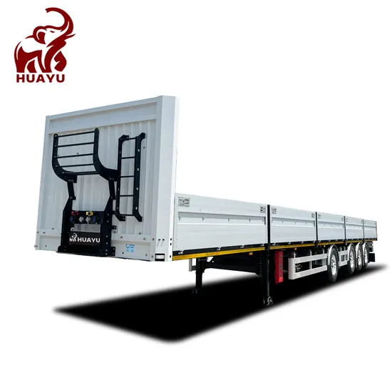 3 Axle Turntable Full Trailer Type Flatbed Container Draw Bar Cargo Semi Trailer Trailer 