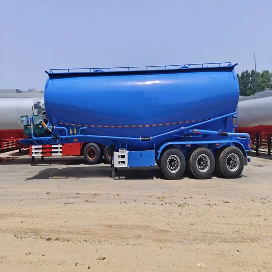 Factory Price Bulk Cement Tanker Trailer Truck Trailer Large Drum Tank Bulk Tanker Semi Trailer 