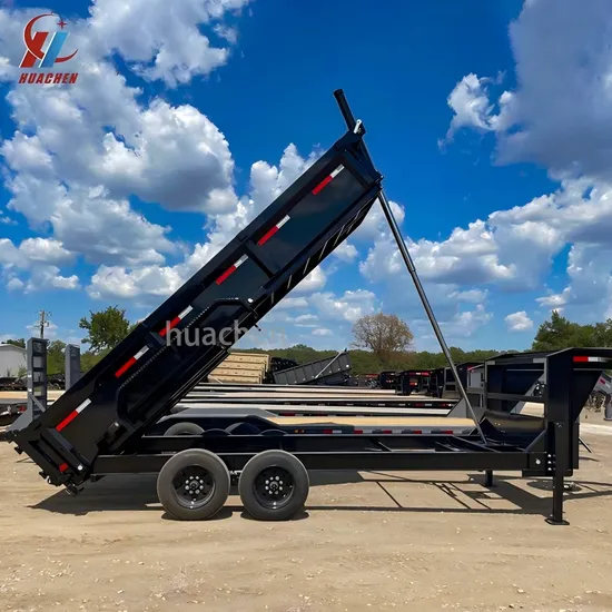 Direct Sale Farm Utility Trailer Single Axle Dump Trailer 