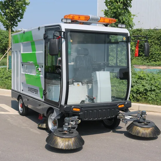 High Efficiency Sanitation Vehicle Ride on Floor Cleaning Sweeping Machine 
