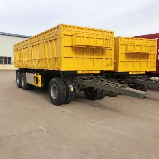 Popular Recommend Draw Bar Trailer Draw Bar Trailer Full Trailer Good Price 