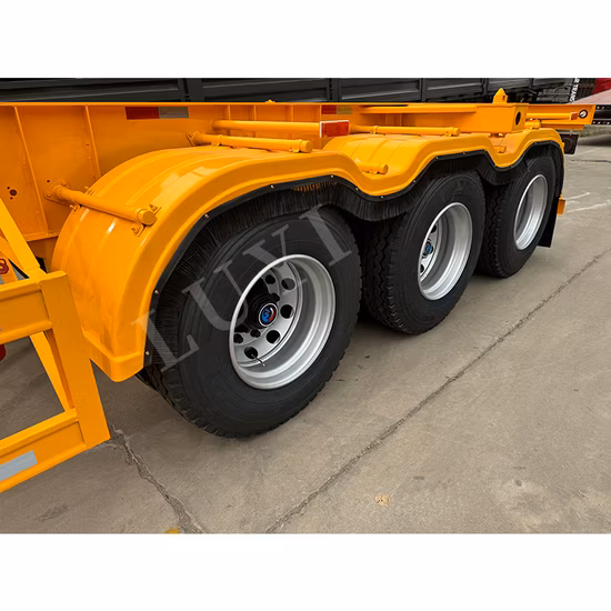 Three Axles 20FT/40FT Container Chassis Skeleton Skeletal Semi Trailer