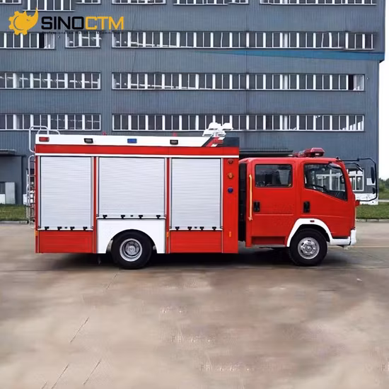 Sinotruk HOWO Rescue Water Foam Fire Engine 4X2 Fire Fighting Truck