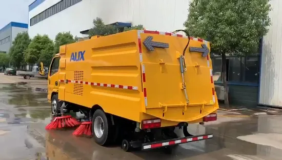 Mini Road Washing Sweeper Truck with Dust Tank for Sell