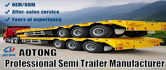 Draw Bar Dolly Dump Semi Trailer for Sale 