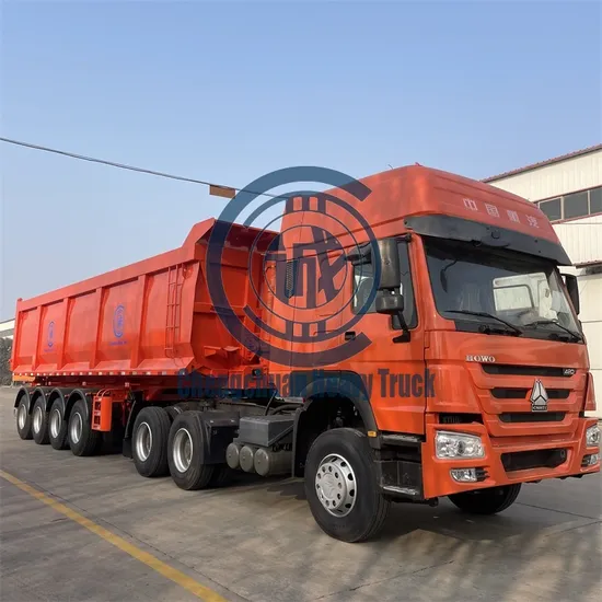 Factory Price 4 Axle Rear End Tipper Trailer Truck Dumper Semi Trailer Dump Truck Trailer 