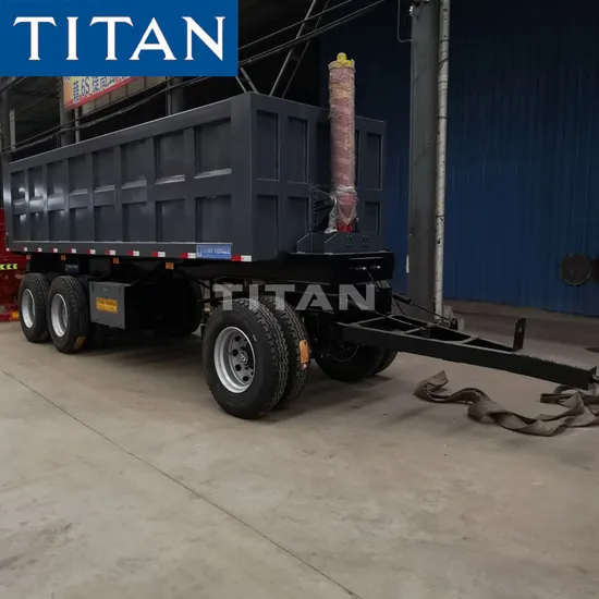 Titan Full Tipper Trailer Draw Bar Dump Trailer 