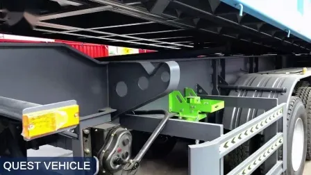 Factory Directly Sale 3 Axle Rear Tipper Dump Semi Trailer 