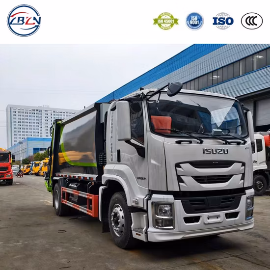 Rubbish Truck Garbage Truck 4X2 Compactor Garbage Truck