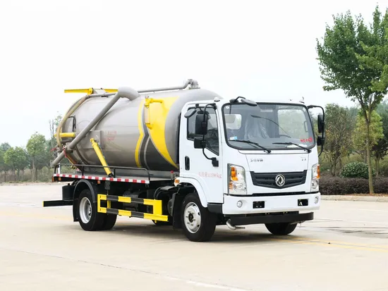 Dongfeng HOWO JAC Suction Sewage Truck Special Vehicle LHD Rhd Sludge Disposal Truck Flushing Vehicle 10m3 Vacuum Truck for Hot Sale 