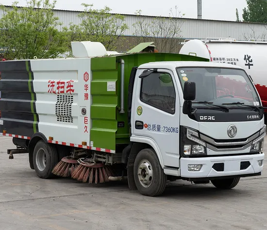 Used Dongfeng 4X2 Special Vehicle Road Sweeper Truck for Sale