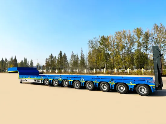 Hot Selling Hydraulic Steering and Lifting Extendable Yuek 5 Axles Axis 14 